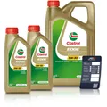 Produktbild: 2x 1 L + 5 L = 7 LITER CASTROL EDGE 5W-30 M MOTOR-ÖL MOTOREN-ÖL