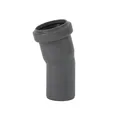 Produktbild: Ostendorf 171100 HTSafe Rohr Bogen DN 40 15 Grad Winkel Abflussrohr grau