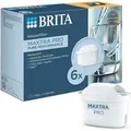 Produktbild: Brita Wasserfilter-Kartusche 6er Maxtra Pro ALL-IN-1 - Filterwasser (1er Pack) - Silber/Schwarz