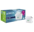 Produktbild: BRITA Wasserfilter MAXTRA PRO ALL-IN-1 Pack 6 - Tischwasserfilter - weiß
