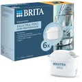 Produktbild: BRITA Wasserfilterkartusche MAXTRA PRO Pure Performance 6er Pack, Weiß