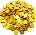 Produktbild: Piratenschatz Goldmünzen Spielzeug Mitgebsel für Kindergeburtstag Schatzsuche