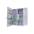 Produktbild: WEDO Schlüsselschrank für 150 Schlüssel, lichtgrau mit 10er Hakenleisten - fortlaufend nummeriert und verstell- (102 65037X)