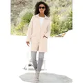 Produktbild: Cardigan HEINE, Damen, Gr. 48, beige (sand, ecru), 50% Viskose, 28% Polyester, 22% Polyamid, unifarben, Strickjacken