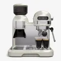 Produktbild: Bella Café Espressomaschine Vintage Mahlwerk 19 bar Milchschaum 2 Tassen 1550 W Creme