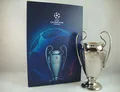 Produktbild: Am Ball Com GmbH Unisex – Erwachsene UEFA Champions League Replika Pokal-150mm, Silber, 150mm (15cm)