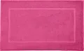 Produktbild: REDBEST Duschvorlage, Badteppich New York pink Größe 50x80 cm - saugstark, sehr strapazierfähig, hautsympathisch, trittweich, 100% Baumwolle