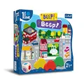Produktbild: Trefl - Beep! Beep!, Das erste Brettspiel - Brettspiel für die Kleinsten, Holzautos, große Elemente, Spiel für Kleinkinder, spielerisch Lernen, Spiel für Kinder ab 2,5 Jahren
