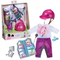 Produktbild: BABY born Deluxe Reiter-Outfit mit Hose, Stiefeln und Helm für 43 cm Puppen, 836194 Zapf Creation