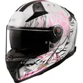 Produktbild: LS2 FF811 Vector II Darflo Helm, weiss-pink, Größe 2XS für Männer
