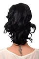 Produktbild: WIG ME UP JL-3023-1 Haarteil/Zopf gewellt halblang (35 cm) 1 Steckkamm + Gummizug Schwarz Tiefschwarz Pechschwarz