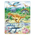 Produktbild: Selecta Larsen Puzzle Tiere – Dinosaurier, 35 Teile.