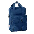 Produktbild: Lego Bags Signature Brick 2x2 Rucksack 15 Liter, Alltagsrucksack ca. 37 x 25,5 x 15 cm, Freizeit Daypack mit Brustgurt in Blau, Hauptfach mit Laptop und Tablet Fach, Backpack mit 5 Fronttaschen