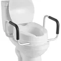 Produktbild: VEVOR Toilettensitzerhöhung Erhöhter Toilettensitz Armlehnen 136kg Senioren