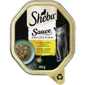 Produktbild: Sheba Collection Sauce mit Truthahn, Hähnchen und Gemüse in herzhafter Sauce 22x85g