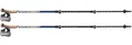 Produktbild: Leki Nordic-Walking-Stöcke Traveller Carbon blau-grau