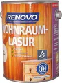 Produktbild: 2,5L Renovo Wohnraumlasur Holzlasur 9510 Kalkweiss Seidenglänzend