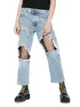 Produktbild: Diesel Aryel 0076N Damen Jeans Hose Straight (Blau, W29/L32)
