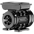 Produktbild: Wiltec - Elektromotor 1-phasig, Elektro Motor 4-polig 0,55 Kw, Einphasen Wechselstrommotor 1400 U/min, Induktionsmotor Aluminium, Kompakter Motor