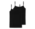 Produktbild: 2 Schiesser Tops - Damen - Gr. 40 - schwarz