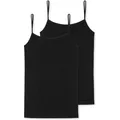 Produktbild: SCHIESSER Damen Spaghettitop, 2er Pack - Single Jersey, Serie 95/5, uni