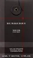 Produktbild: BURBERRY Touch for Men, Eau de Toilette, 50 ml