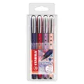 Produktbild: STABILO Worker+ 0,5mm, 4er Etui Wildf. (4x) (2020/4-2)