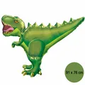 Produktbild: T-Rex Folienballon Dinosaurier Deko Geburtstag 91 x 76 cm Party-Zubehör