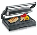 Produktbild: Severin Kontaktgrill Severin Sandwichmaker KG 2394 Schwarz Grau 800 W, 800 W