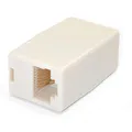 Produktbild: StarTech.com Cat5e RJ45 Netzwerkkabel Koppler / Verbinder - Patchkabel Modular Kupplung - Buchse / Buchse - Weiß