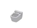 Produktbild: TECEone Dusch-WC, Warm- und Kaltwasser, Tiefspüler, 358x350x540mm, spülrandlos,