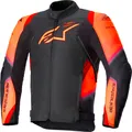 Produktbild: Alpinestars T-SP 1 V2, Textiljacke wasserdicht - Schwarz/Neon-Rot - S 3200224-1030-S