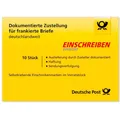 Produktbild: Deutsche Post 10 2,35 € Einschreibenmarken selbstklebend (000001850)