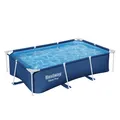 Produktbild: Bestway® Steel Pro™ Frame Pool ohne Pumpe 259 x 170 x 61 cm, dunkelblau, eckig