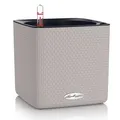 Produktbild: Lechuza Cube Color 16 sandbraun Kräutertopf Pflanzgefäß Stick-Bewässerungssystem