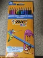 Produktbild: Bic Kids 12er Buntstifte Farbstifte Tropicolors  Stifte  holzfrei -für jeden Tag