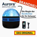 Produktbild: Festberg™ Aurora Nordlicht Lampe Projektor Polarlicht Sternenhimmel Nachtlicht