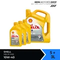 Produktbild: Shell Helix HX6 10W-40 VW 501 01 MB 229.3 API SN Motoröl 5+3 Liter = 8 Liter
