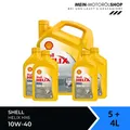 Produktbild: Shell Helix HX6 10W-40 VW 501 01 MB 229.3 API SN Motoröl 5+4 Liter = 9 Liter