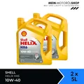 Produktbild: Shell Helix HX6 10W-40 VW 501 01 MB 229.3 API SN Motoröl 2x5 Liter = 10 Liter