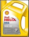 Produktbild: Shell Helix HX6 10W40 Motoröl 5 Liter für JAGUAR JEEP KIA LADA LANCIA