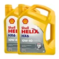 Produktbild: SHELL Helix HX6 10W-40 Motoröl MB 229.3, VW 501 01, Renault RN0700, 2x5 Liter