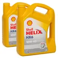 Produktbild: 10L 10 Liter SHELL Motoröl Öl HELIX HX6 10W-40 10W40 MB 229.3 VW 501.01/505.00