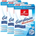 Produktbild: 3xHoffmanns Gardinen Waschmittel Pulver 660g Wäscht strahlend weiß&schont Gewebe