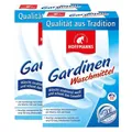 Produktbild: 2xHoffmanns Gardinen Waschmittel Pulver 660g Wäscht strahlend weiß&schont Gewebe