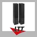 Produktbild: Fenton SHF80B Tower-Lautsprecherset 3x 6,5
