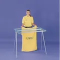 Produktbild: Juwel - Wäschetrockner Alu Twist 140, Wäscheständer kompakt, Wäscheleine 13,7 m