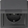 Produktbild: Gira SCHUKO Steckdose KD Gira TX_44 (WG UP) Anthrazit 445467