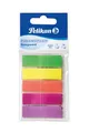 Produktbild: Pelikan Pagemarker 1,25 x 4,3 cm, Haftmarker transparent, 5 x 26 Blatt