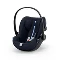 Produktbild: cybex Gold Kinderautositz Cloud G i-Size Plus, Dunkelblau, Textil, 43.5x59.5x72 cm, ECE R 129 i-Size, abnehmbarer und waschbarer Bezug, ergonomischer Tragebügel, Flugzeugzulassung, höhenverstellbare Kopfstütze, Sonnendach, optimaler Aufprallschutz, schnell leicht im Auto montierbar, Seitenaufprallschutz, verstellbare Sitz- Schlafpositionen, Isofix-Befestigung, 3-Punkt-Gurt, Baby on Tour, Kindersitze, Kindersitze